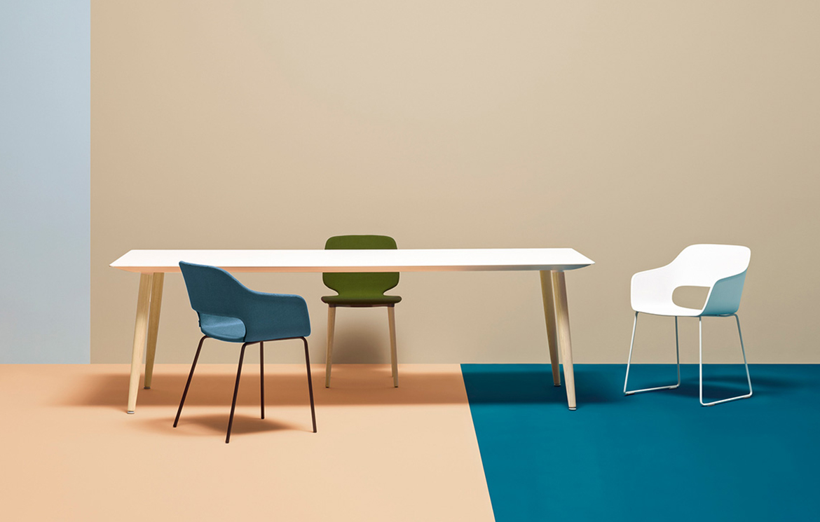 Furniture showroom.